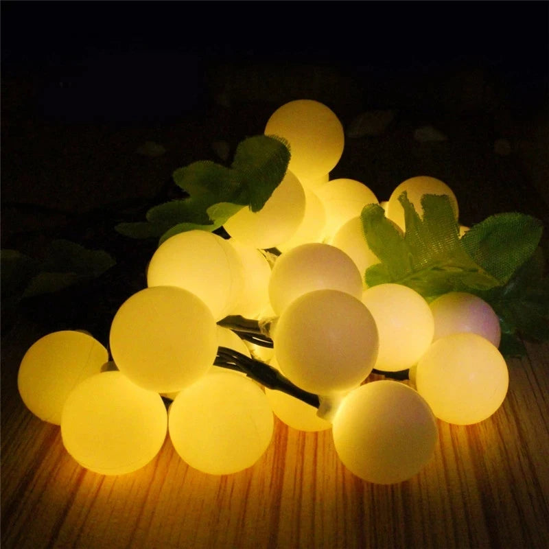 Luces Solares de Flores Hadas IP65 5M-22M para Jardín y Navidad