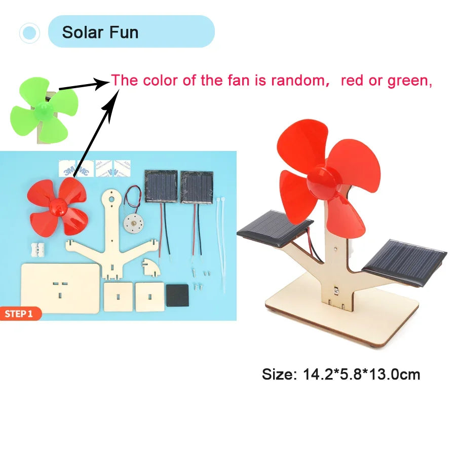 Kit Modelos Científicos DIY Experimento Físico Juguete Educativo Ensamblable para Niños