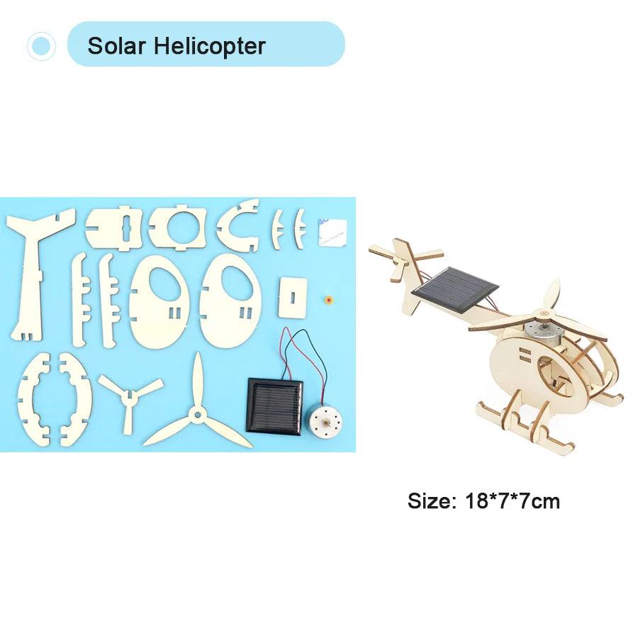 Kit Modelos Científicos DIY Experimento Físico Juguete Educativo Ensamblable para Niños