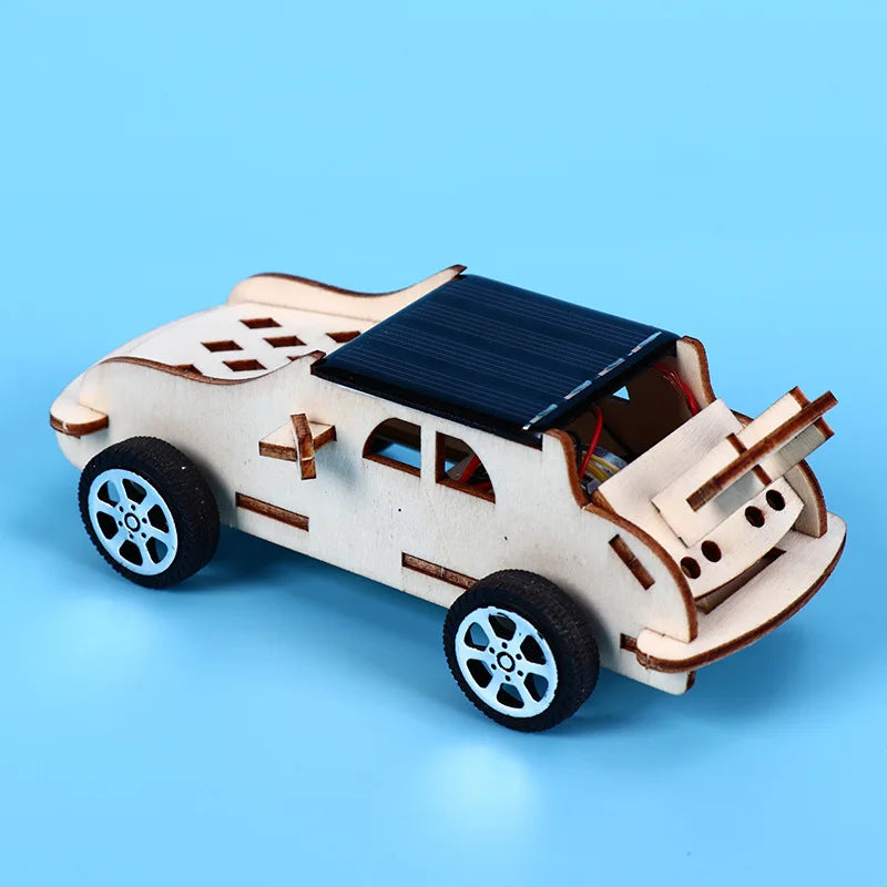 Auto Solar DIY Gizmo Juguete Ensamblable Modelo Creativo de Tecnología para Niños