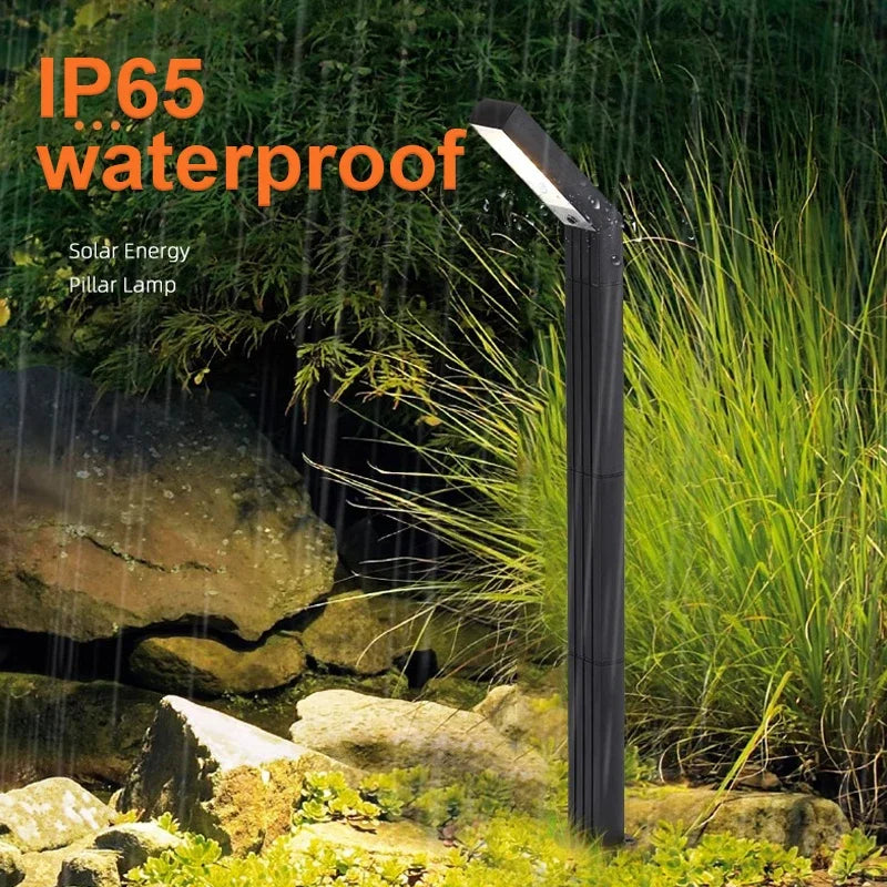 Focos Solares para Caminos y Paisajismo IP65 Resistente al Agua