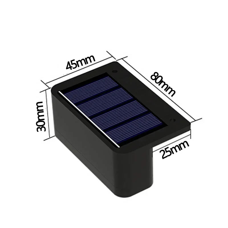 Luces Solares de Pared para Jardín y Escaleras IP65