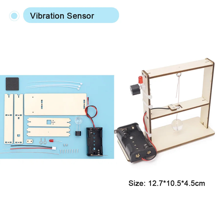 Kit Modelos Científicos DIY Experimento Físico Juguete Educativo Ensamblable para Niños
