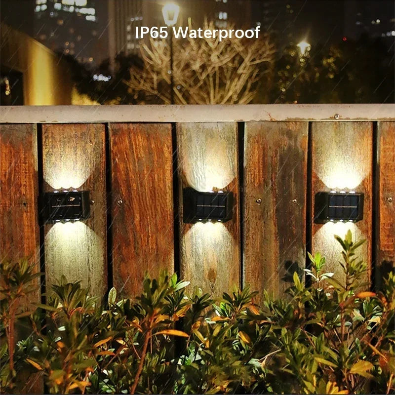 Aplique Solar LED de Pared con Encendido Automático