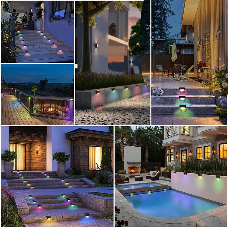 Luces Solares LED para Escalones y Terrazas IP44