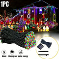 Luces Solares LED 30/100/200/300 IP65 8 Modos para Jardín y Navidad