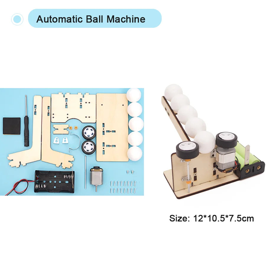 Kit Modelos Científicos DIY Experimento Físico Juguete Educativo Ensamblable para Niños