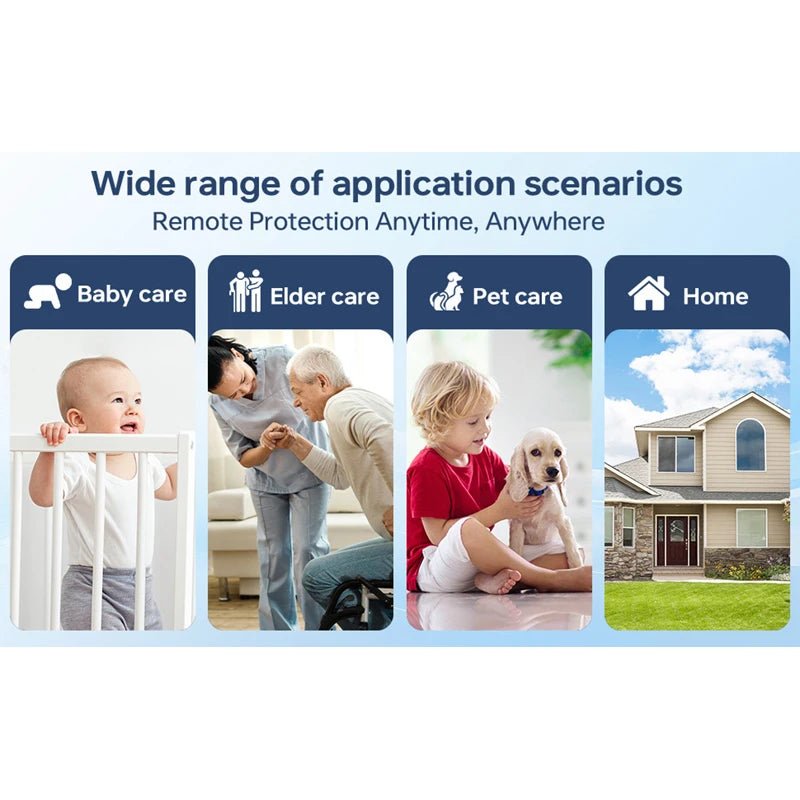 Cámara de Seguridad Interior 4K WiFi con Detección de Movimiento