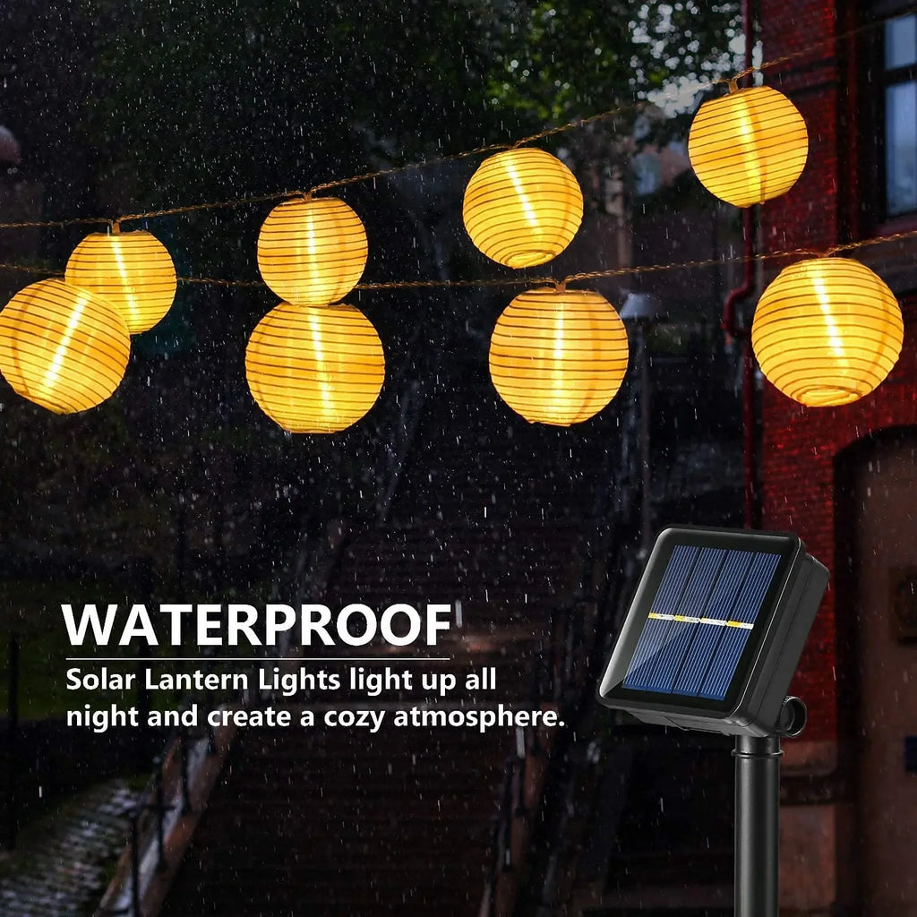 Guirnalda Solar LED 10-30 LEDs para Jardín y Bodas