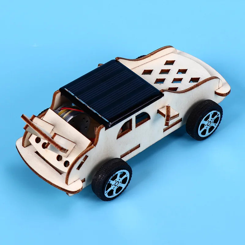 Auto Solar DIY Gizmo Juguete Ensamblable Modelo Creativo de Tecnología para Niños