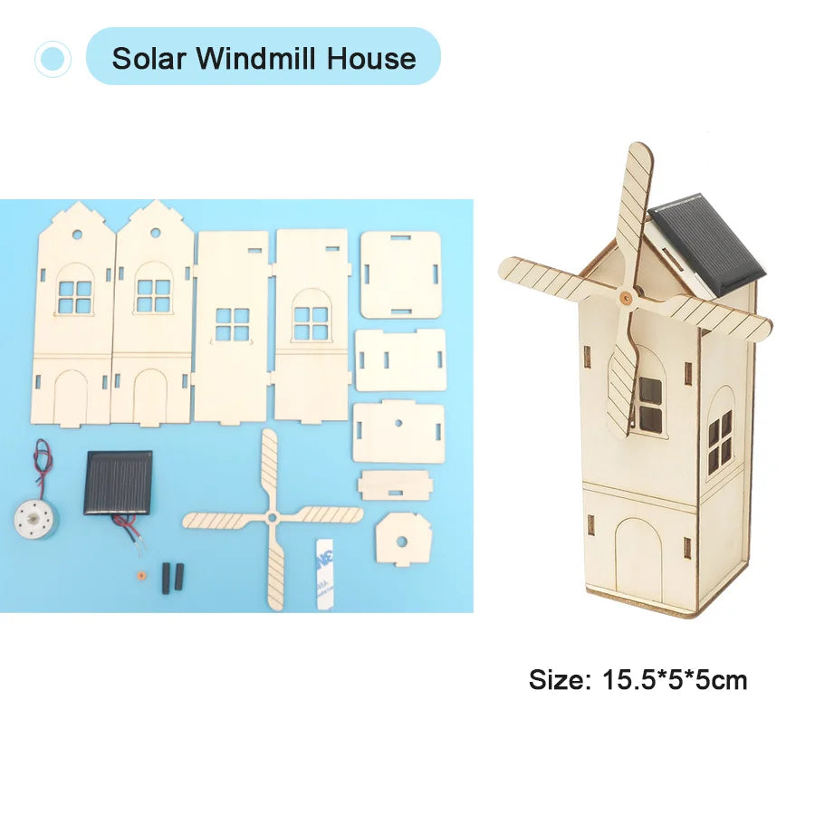 Kit Modelos Científicos DIY Experimento Físico Juguete Educativo Ensamblable para Niños