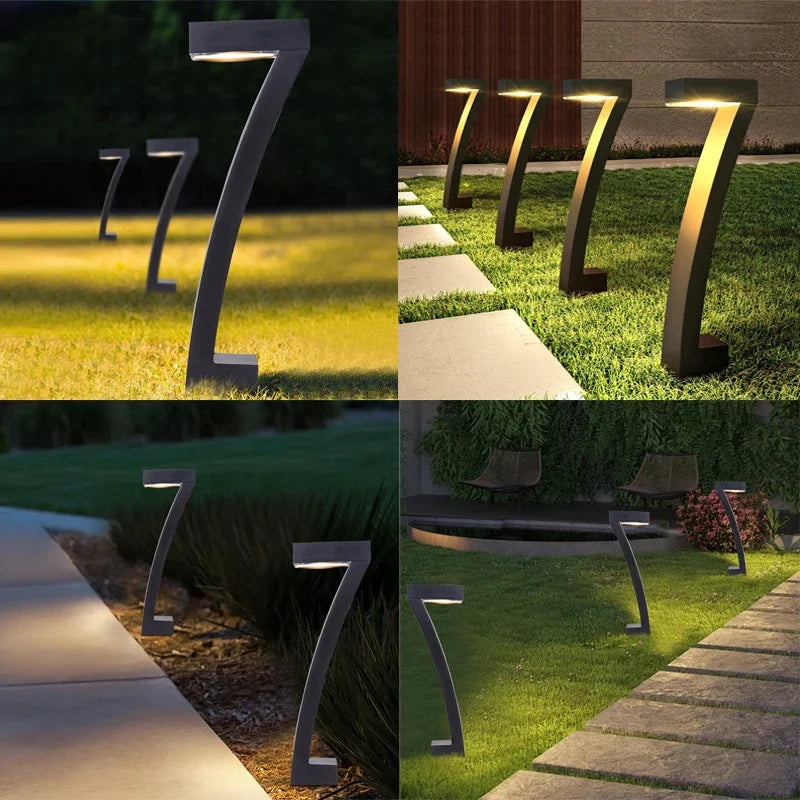 Set de 4 u 8 Luces LED Solares para Jardín y Caminos IP65