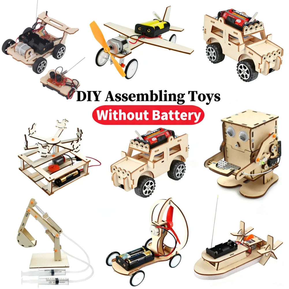 Kit Circuitos STEM para Niños Experimentos Físicos DIY Componentes Electrónicos Educativos
