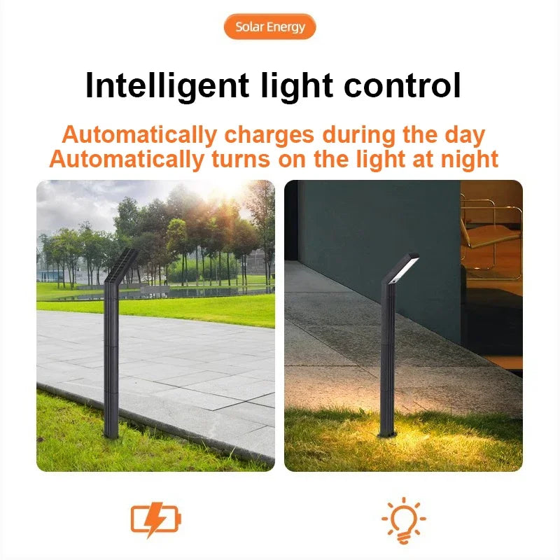 Focos Solares para Caminos y Paisajismo IP65 Resistente al Agua