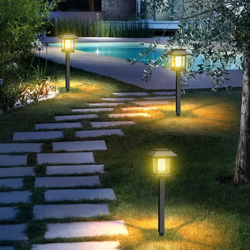 Luz Solar LED de Suelo para Jardín, Villa y Parques Decoración Ambiental