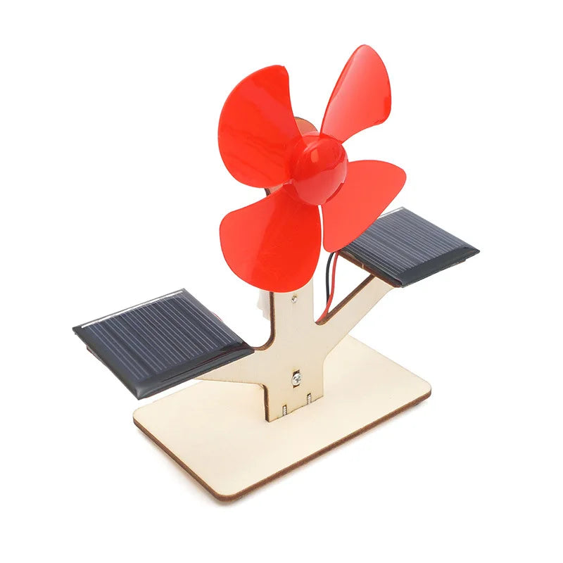 Ventilador Solar DIY Juguete Educativo de Física y Generación de Energía para Niños