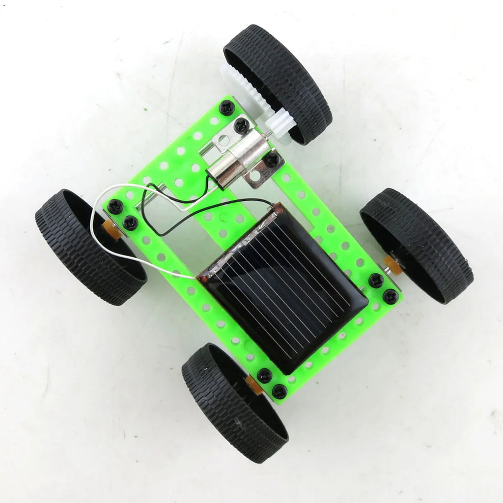 Auto Solar DIY Ensamblable Juguete Educativo de Física para Niños