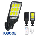 Lámpara Solar LED con Sensor de Movimiento IP65