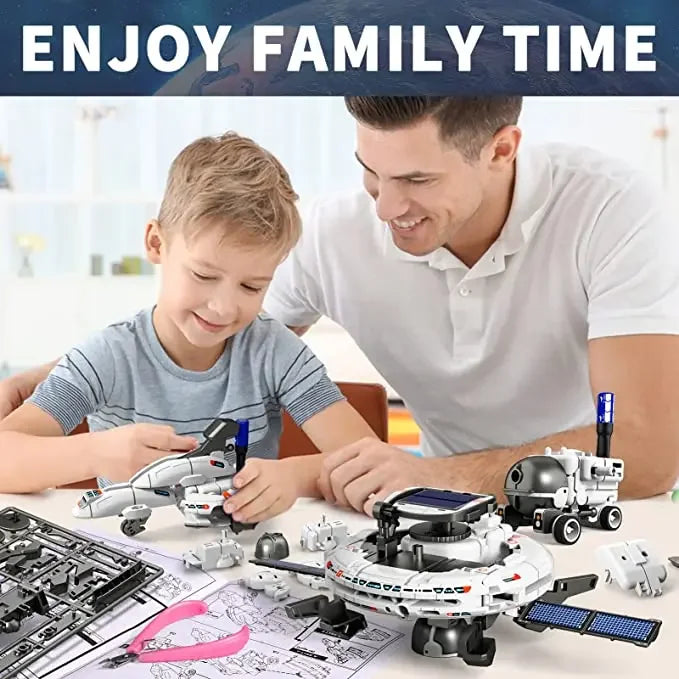 Kit Solar 12 en 1 Robot Educativo DIY Experimento Científico para Niños