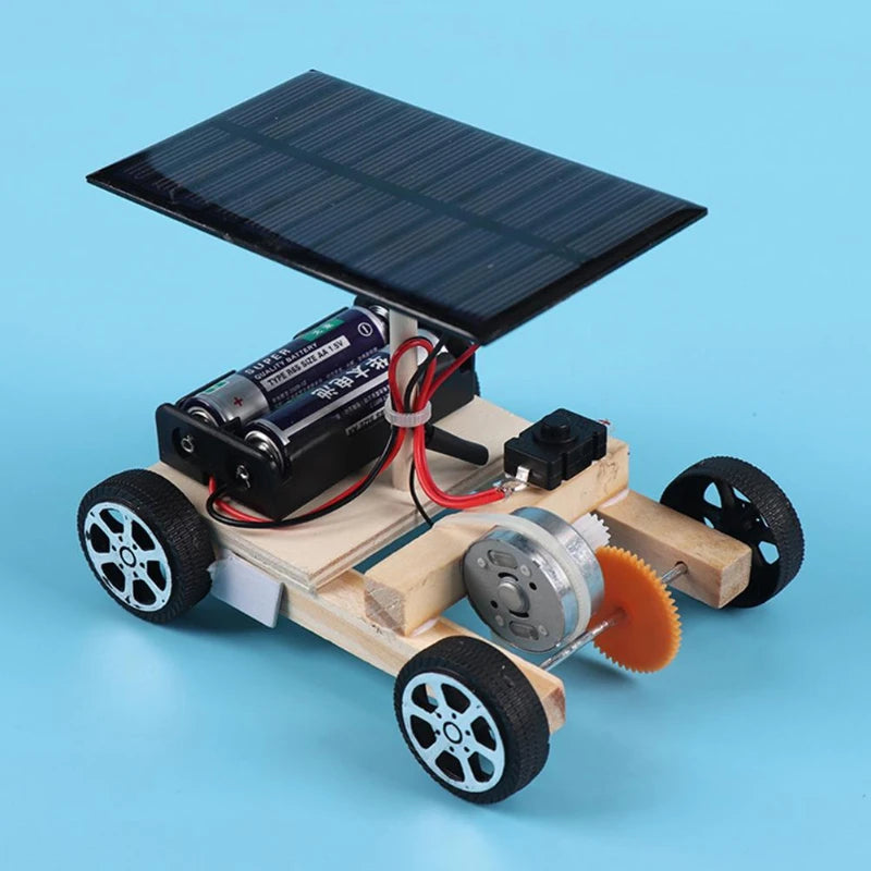 Auto Solar Ensamblable DIY Kit Educativo de Tecnología para Niños