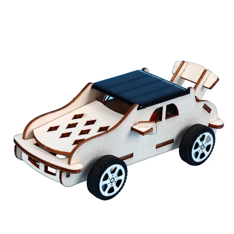 Auto Solar DIY Gizmo Juguete Ensamblable Modelo Creativo de Tecnología para Niños