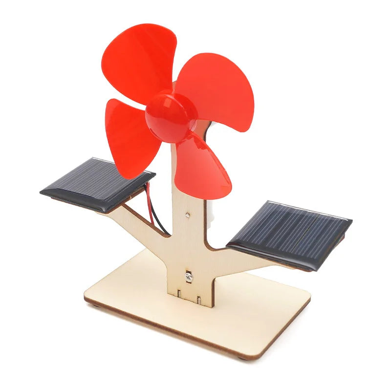 Ventilador Solar DIY Juguete Educativo de Física y Generación de Energía para Niños