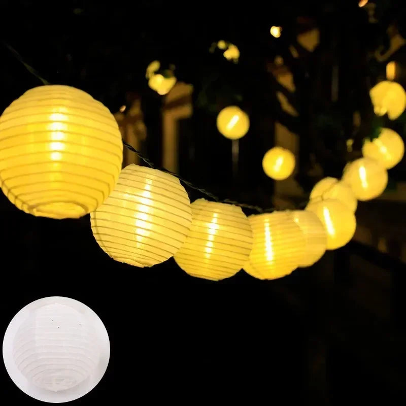 Guirnalda Solar LED 10-30 LEDs para Jardín y Bodas