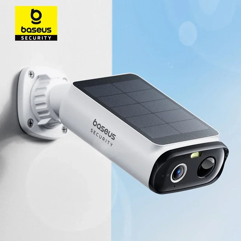 Cámara Solar Baseus S1 Lite 2K con Visión 135° y Protección IP67