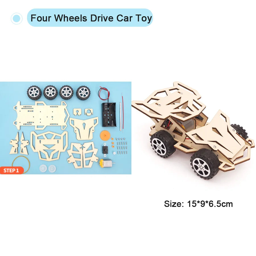 Kit Modelos Científicos DIY Experimento Físico Juguete Educativo Ensamblable para Niños