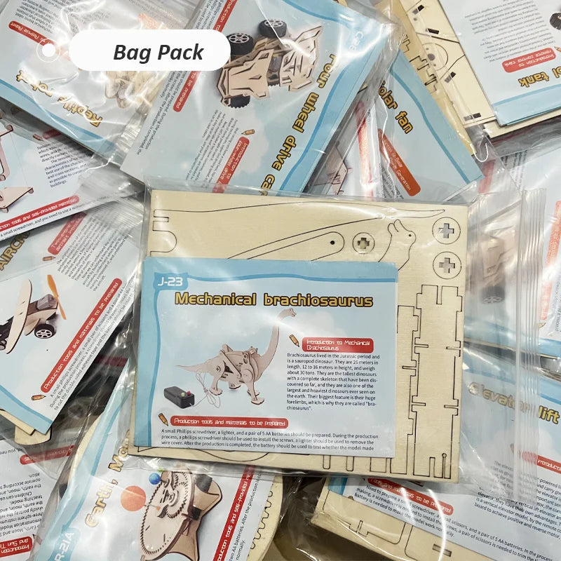 Kit Modelos Científicos DIY Experimento Físico Juguete Educativo Ensamblable para Niños