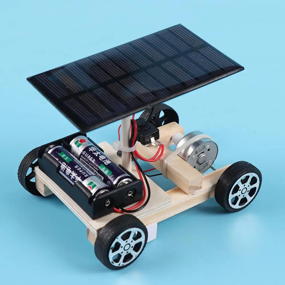Auto Solar Ensamblable DIY Kit Educativo de Tecnología para Niños
