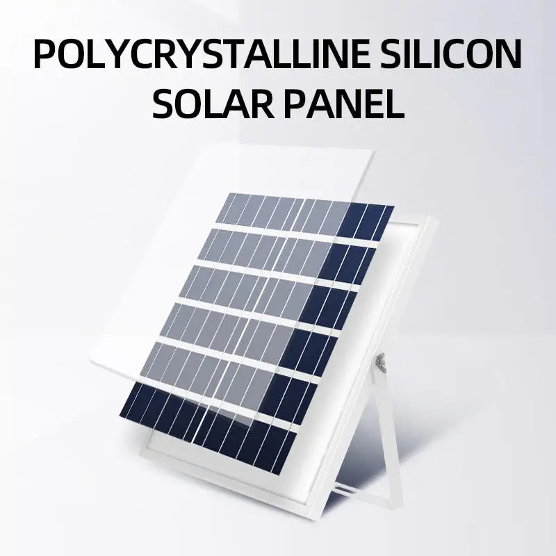 Lámpara Solar LED de Calle con Panel y Control Remoto