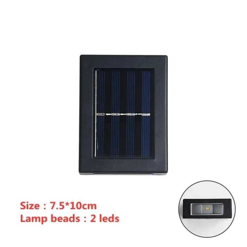 Aplique Solar LED de Pared Exterior IP65