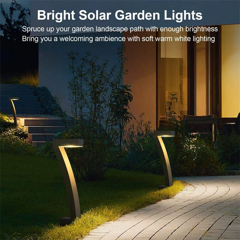 Set de 4 u 8 Luces LED Solares para Jardín y Caminos IP65
