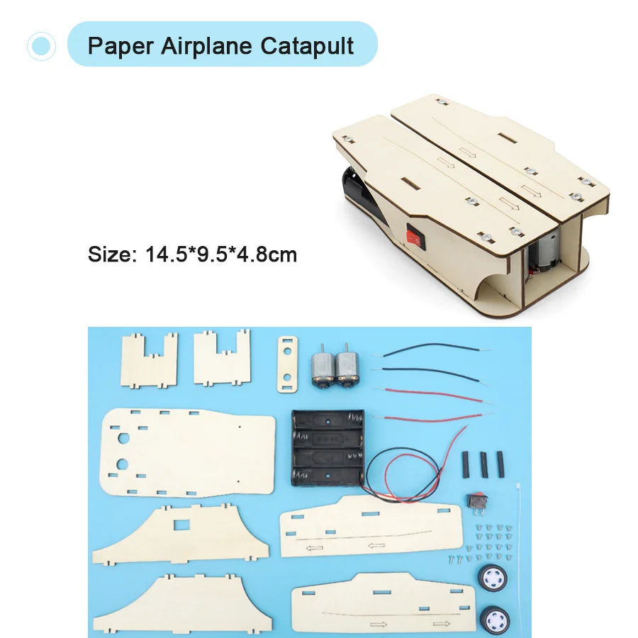 Kit Modelos Científicos DIY Experimento Físico Juguete Educativo Ensamblable para Niños