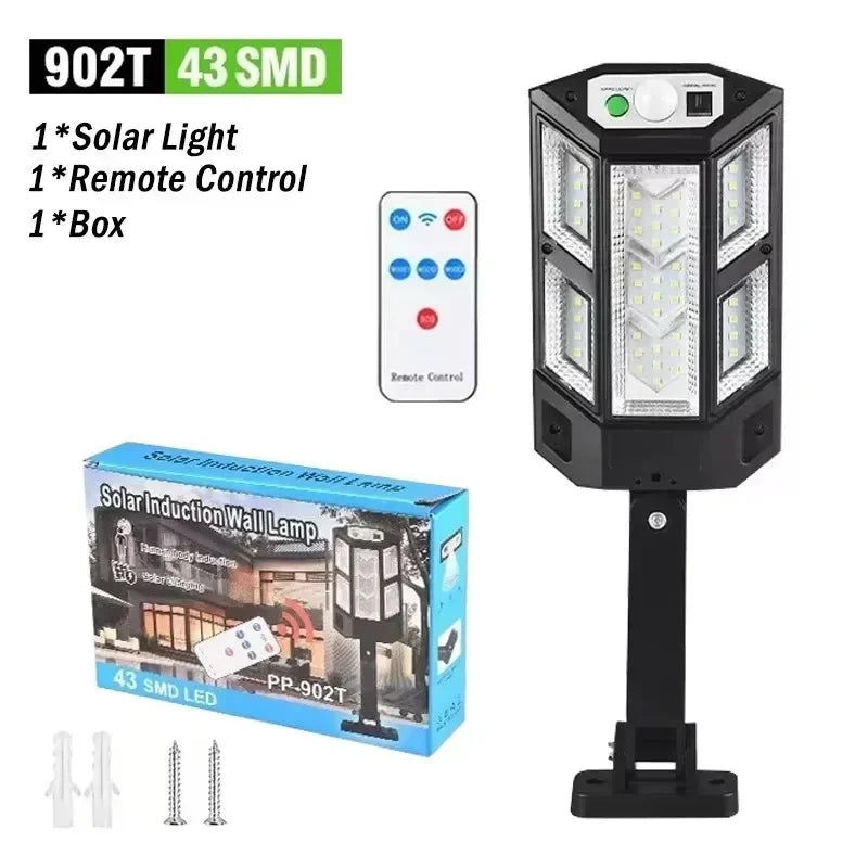 Aplique Solar LED de Pared con Encendido Automático