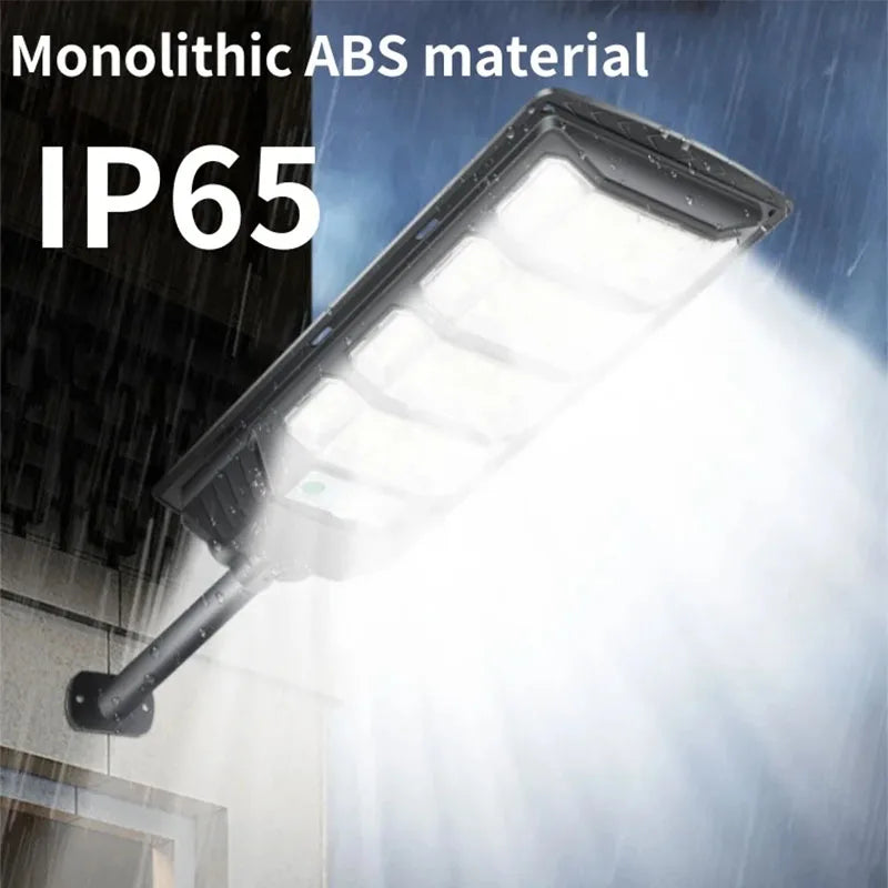 Lámpara Solar LED Exterior con Sensor y Control Remoto