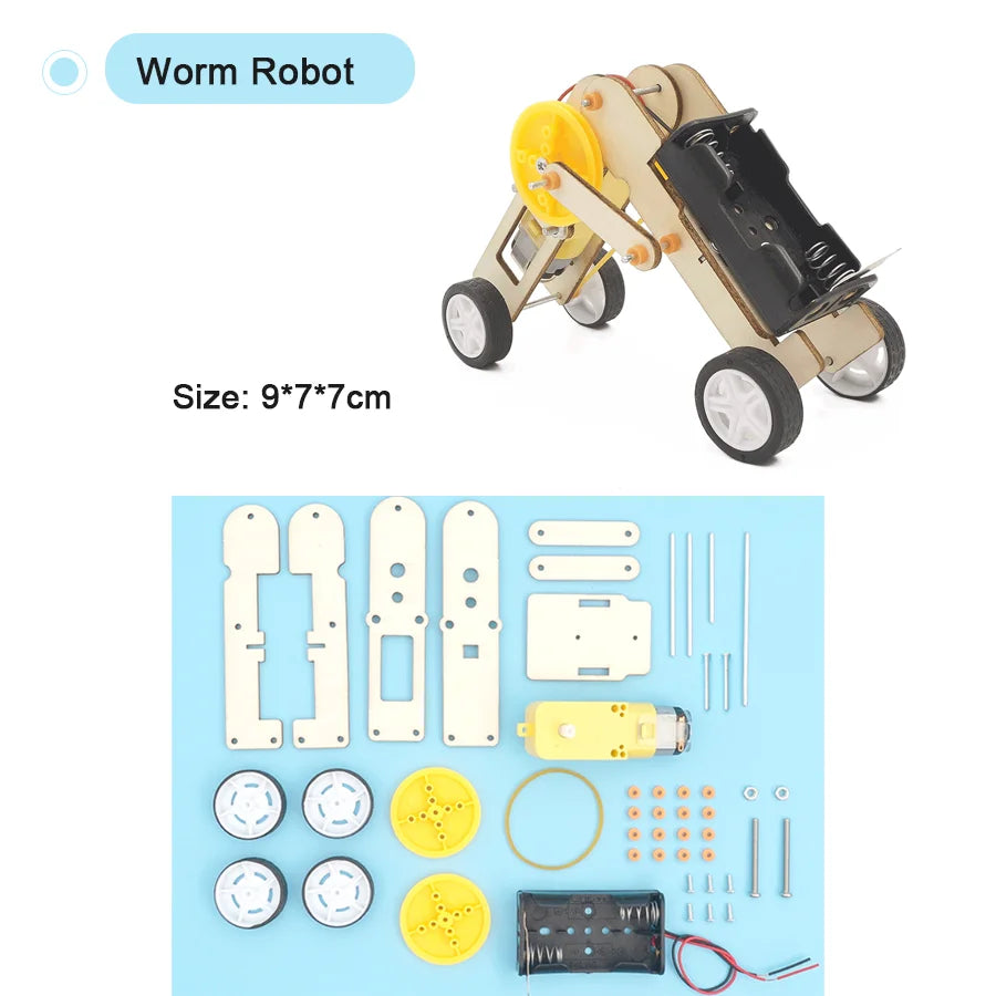 Kit Modelos Científicos DIY Experimento Físico Juguete Educativo Ensamblable para Niños