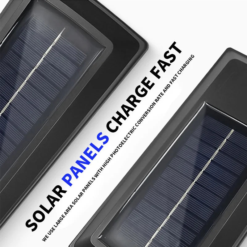 Farol Solar LED con Sensor de Movimiento y 3 Modos para Jardín y Caminos