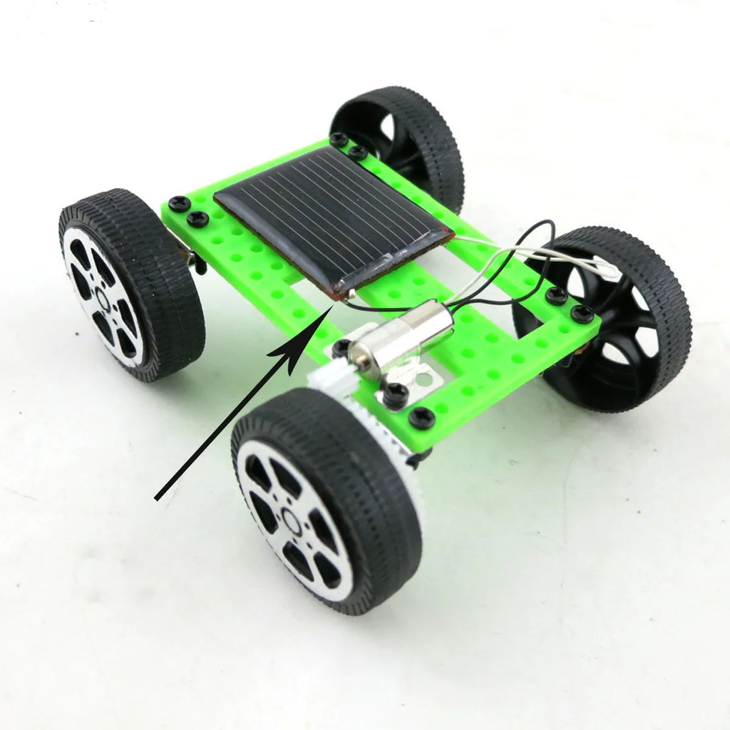 Auto Solar DIY Ensamblable Juguete Educativo de Física para Niños