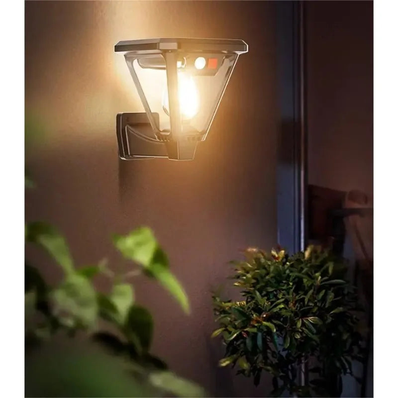 Luz Solar con Sensor de Movimiento para Jardín, Pared y Camping