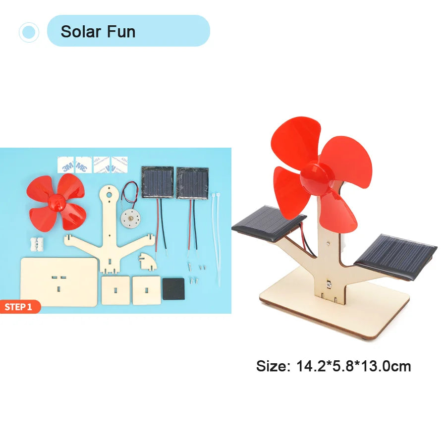 Kit Modelos Científicos DIY Experimento Físico Juguete Educativo Ensamblable para Niños