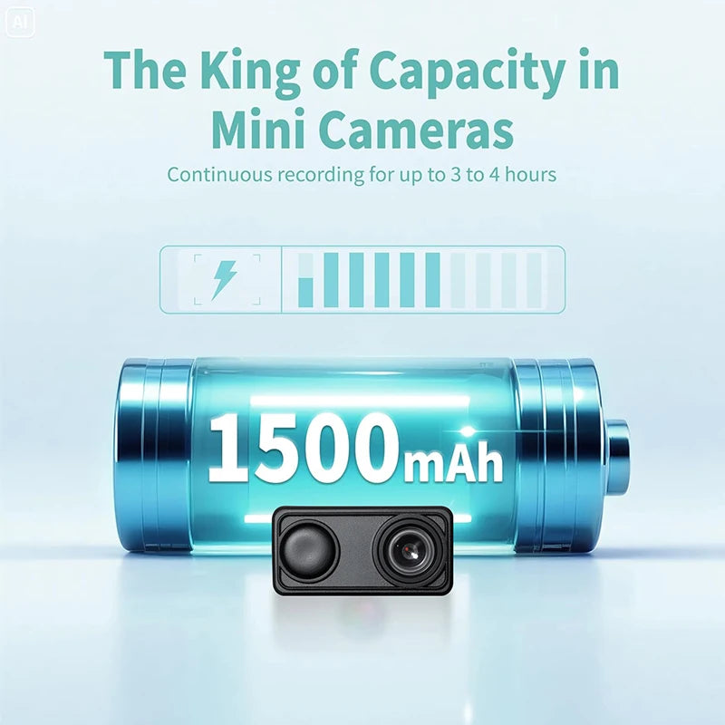 Cámara de Seguridad Interior 4K WiFi con Detección de Movimiento