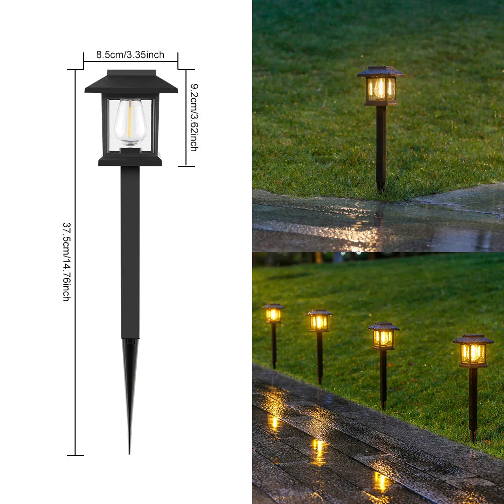 Luz Solar LED de Suelo para Jardín, Villa y Parques Decoración Ambiental