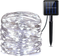 Luces Solares Hadas LED Festoon Resistente al Agua Guirnalda Jardín y Navidad 7m/12m/22m/32m