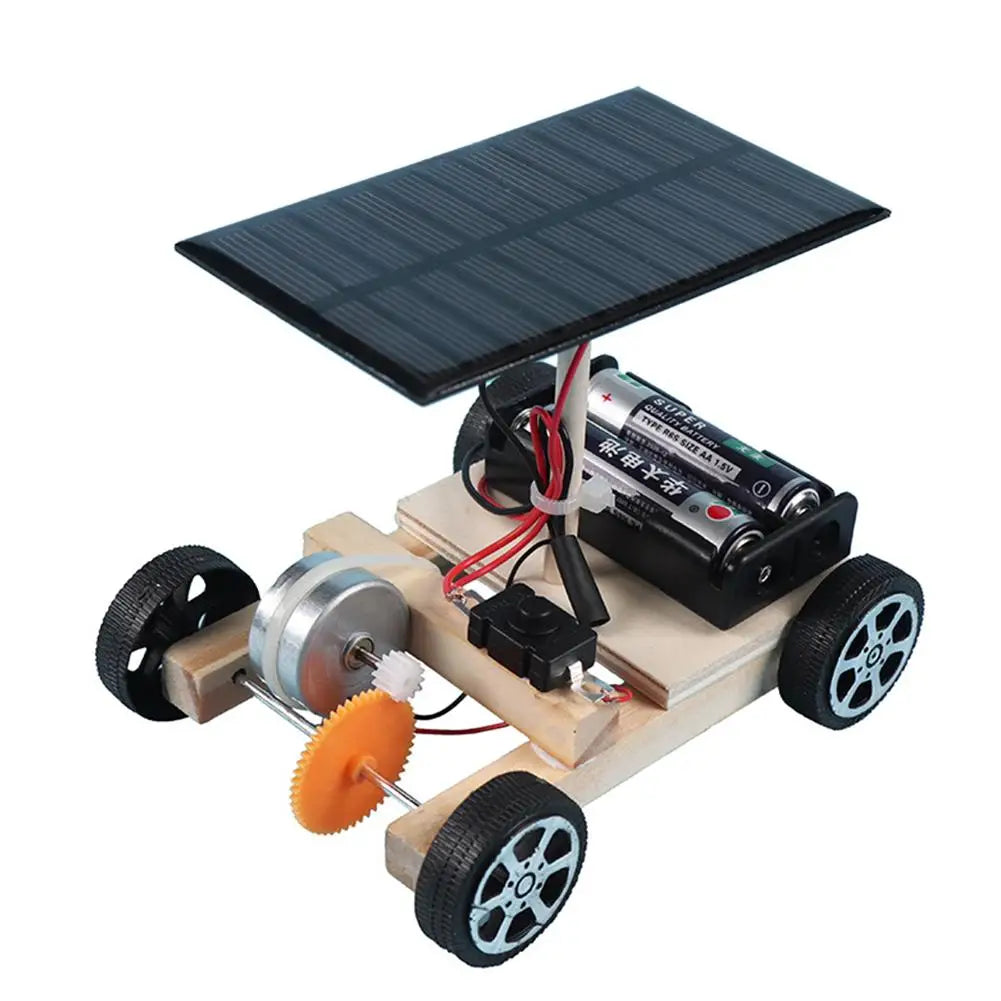 Auto Solar Ensamblable DIY Kit Educativo de Tecnología para Niños