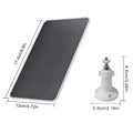 Panel Solar 10W 5V Type-C para Cámaras de Seguridad y Timbre con Bajo Consumo
