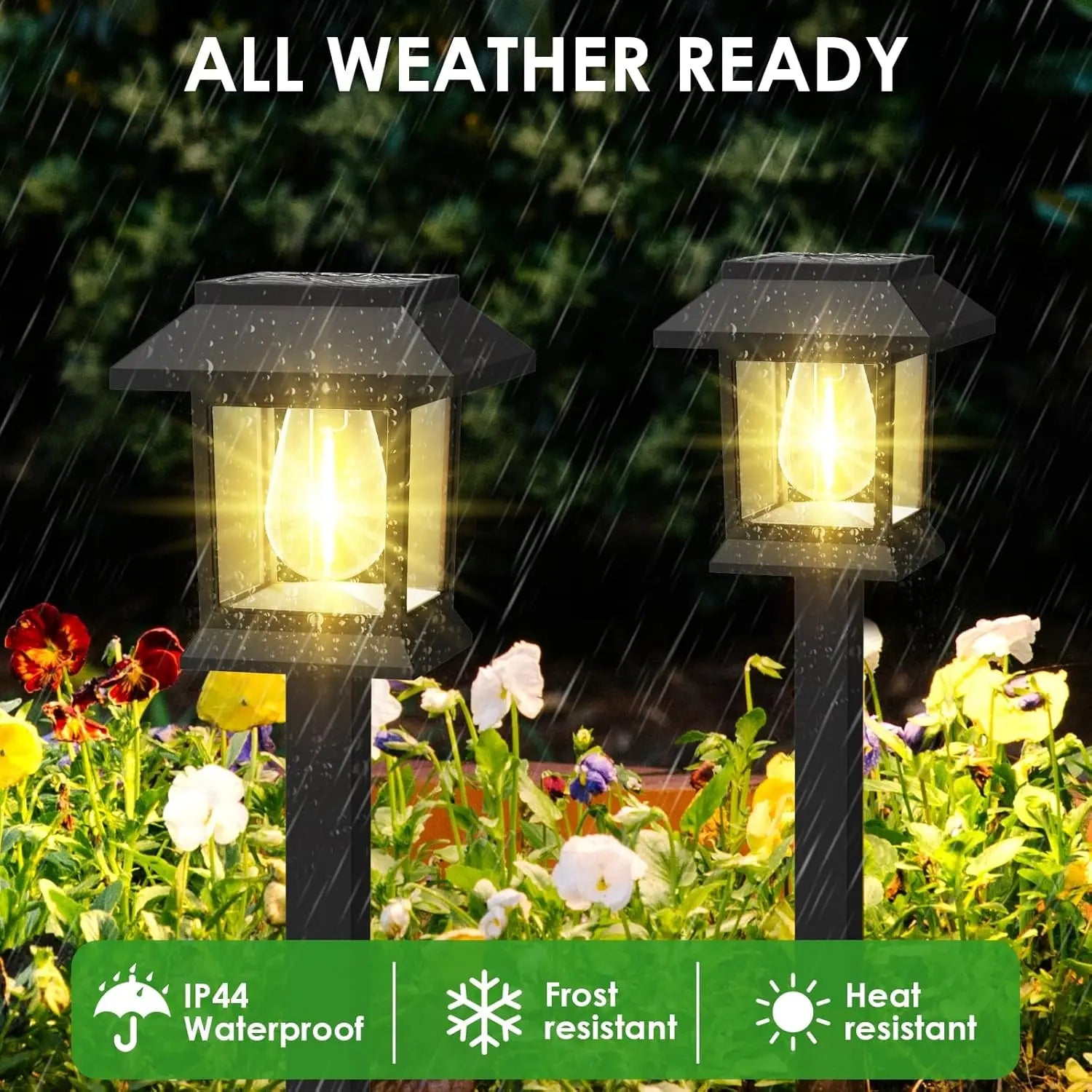 Luz Solar LED de Suelo para Jardín, Villa y Parques Decoración Ambiental