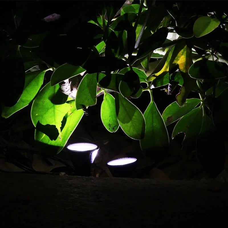Set 10 en 1 Luces Solares RGB para Césped y Jardín IP65 Multicolor