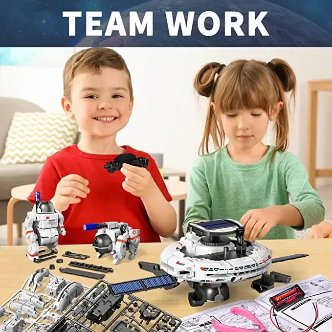 Kit Solar 12 en 1 Robot Educativo DIY Experimento Científico para Niños